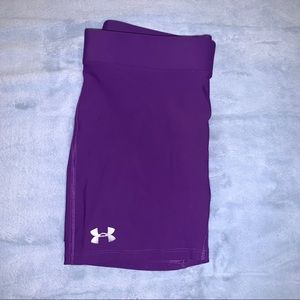Underarmour Purple Biker Shorts